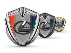 Lexus Silicone Emblema Badge Disegno Sportivo Alta Qualità